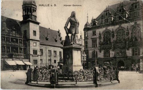 Halle - Händel Denkmal