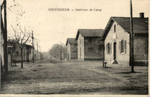 Griesheim - Interieur de camp