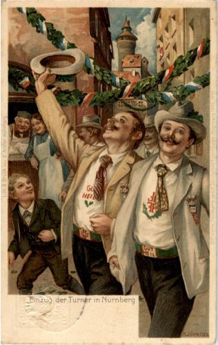 Nürnberg - Deutsches Turnfest 1903 - Ganzsache