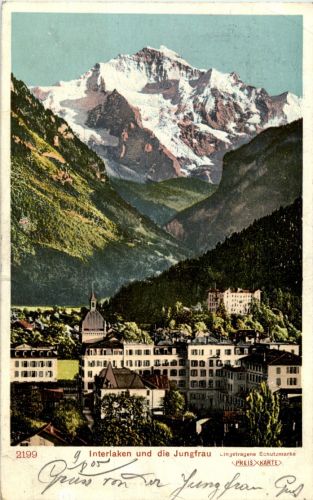Interlaken und die Jungfrau