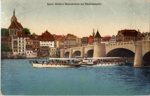 Basel - Mittlere Rheinbrücke