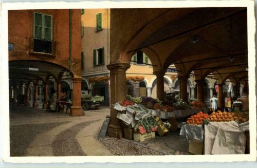 Lugano - Portici di Via Pessina