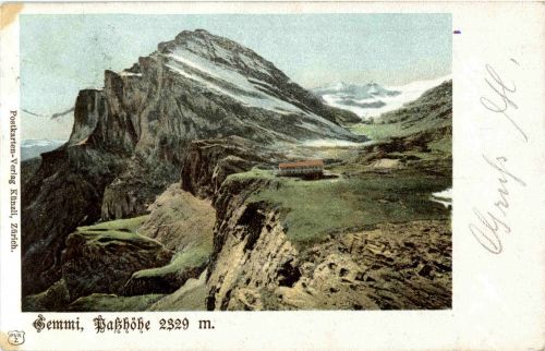 Gemmi - Passhöhe