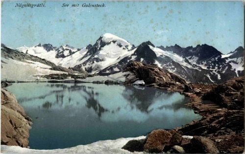 Nägelisgrätli - See mit Galenstock