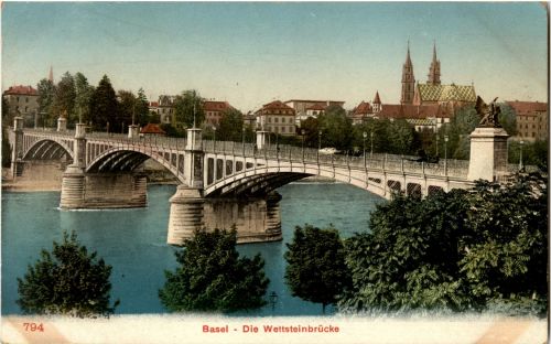 Basel - Die Wettsteinbrücke