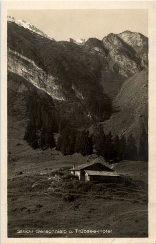 Gerschnialp und Trübsee hotel