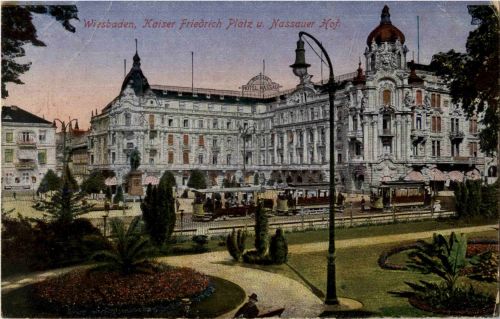 Wiesbaden - Kaiser Friedrich Platz