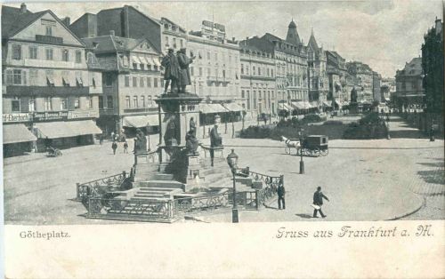 Frankfurt - Götheplatz