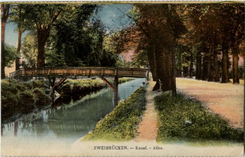 Zweibrücken - Kanal allee