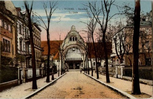 Worms - Bahnhof