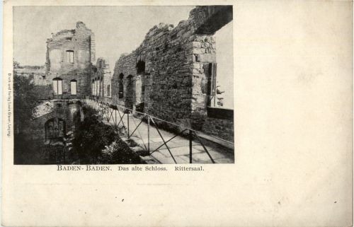 Baden-Baden - Das alte Schloss