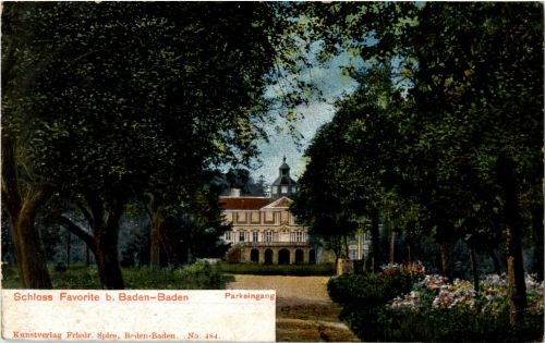 Baden-Baden - Schloss Favorite