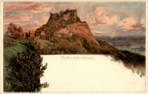 Hohenkrähen - Litho