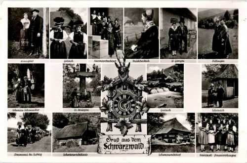 Gruss aus dem Schwarzwald - Gutach Schonach