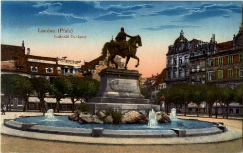 Landau - Luitpold Denkmal