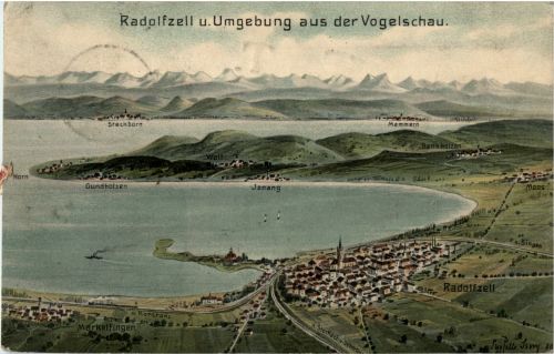 Radolfzell aus der Vogelschau - Felle Isny