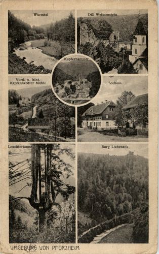 Umgebung von Pforzheim