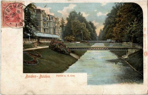 Baden-Baden - Partie an der Oos