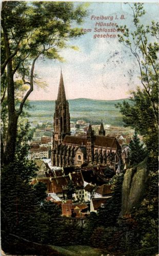 Freiburg - Prägekarte