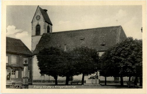 Weil am Rhein - Evangelische Kirche