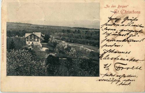 St. Chrischona - Zu den Bergen
