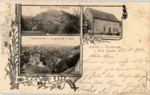 Altenburg - Gasthof zur Kaiserlinde