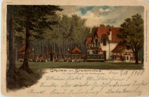 Gruss vom Sternhaus im Lecheinholz bei Wolfenbüttel