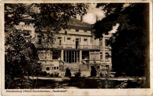 Blankenburg - Haus Teufelsbad