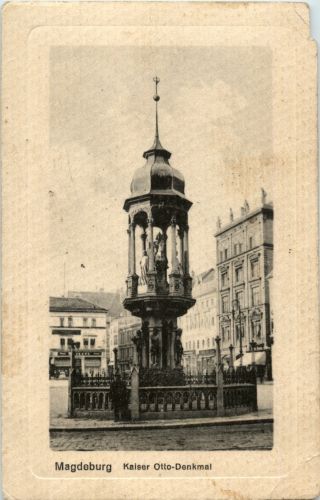 Magdeburg - Kaiser Otto Denkmal