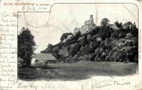 Göttingen - Ruine Hardenberg