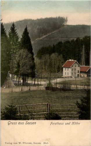 Gruss aus Seesen - Forsthaus Köthe