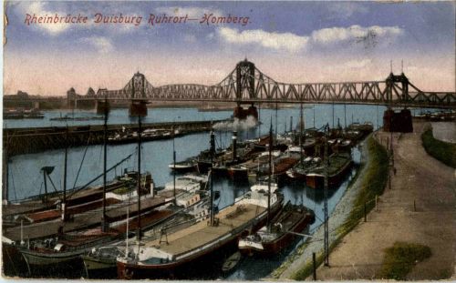 duisburg - Rheinbrücke