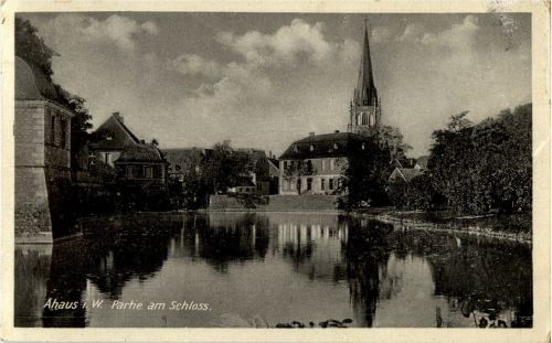 Ahaus - Partie am Schloss