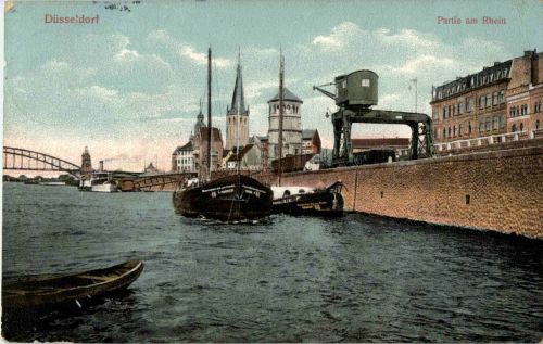 Düsseldorf - Partie am Rhein