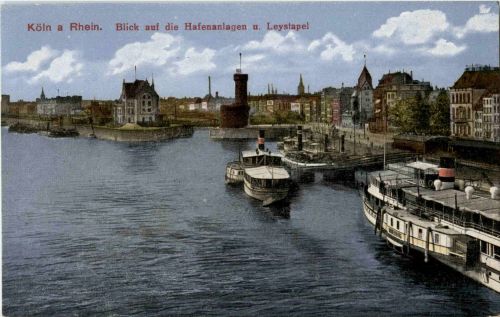 Köln - Hafenanlagen