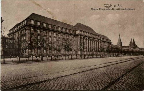 Köln - Neues Eisenbahn Direktions Gebäude