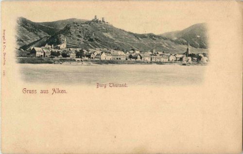 Gruss aus Alken - Burg Thurand