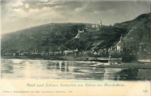 Kaub und Schloss Gutenfels