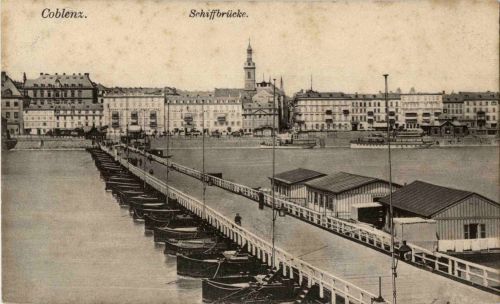 Koblenz - Schiffbrücke