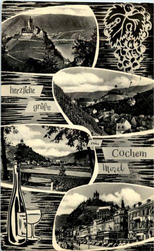 Gruss aus Cochem an der Mosel -