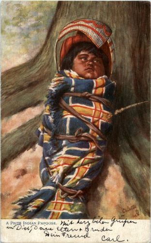 A Piute Indian Papoose
