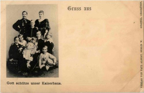 Wilhelm II - Gottschütze unser Kaiserhaus
