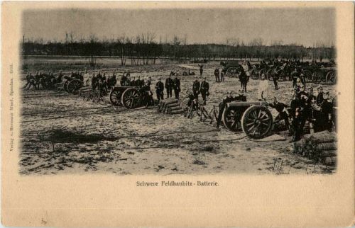 Schwere Feldhaubitz Batterie