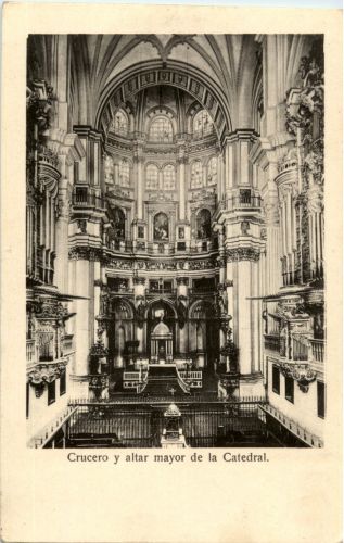 Crucero y altar mayor de la Catedral