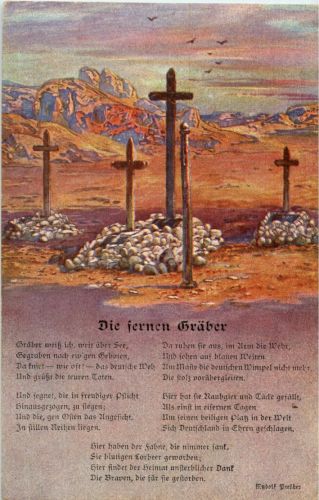 Die fernen Gräber - Kolonialkriegerdank