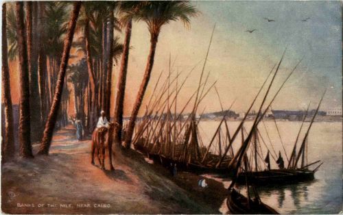 Banks of the Nile near Cairo