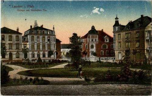 Landau - Anlage am deutschen Tor
