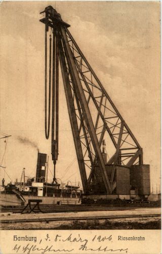 Hamburg - Riesenkran