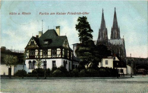 Köln - Partieam Kaiser Friedrich Ufer