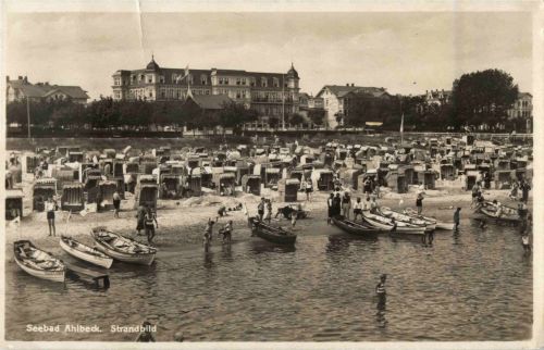 Seebad Ahlbeck - Strandbild